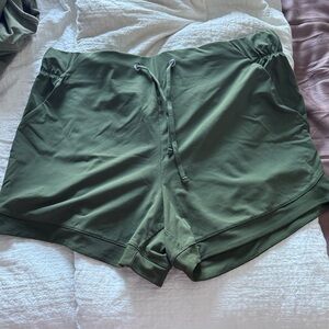 Avia Forest Green Women's Athletic Shorts